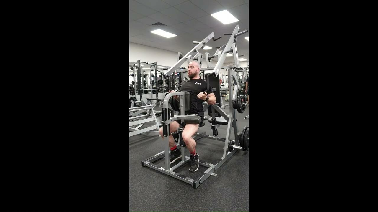 Hammer Strength Iso Row Double underhand YouTube