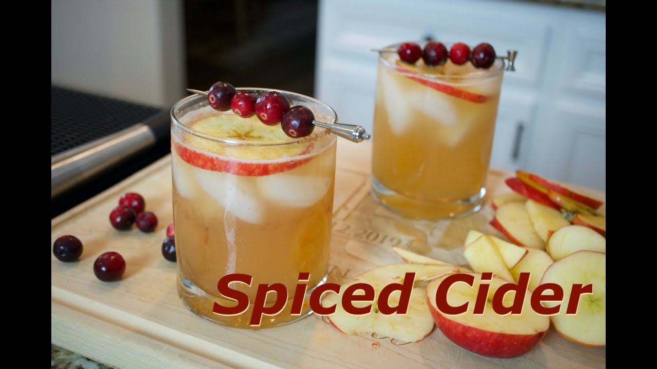 Spiced Cider - Weekend With Reigncane Thanksgiving Cocktail