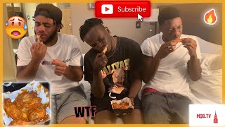 BLAZING BUFFALO WILD WINGS CHALLENGE GONE WRONG! || MQB.TV