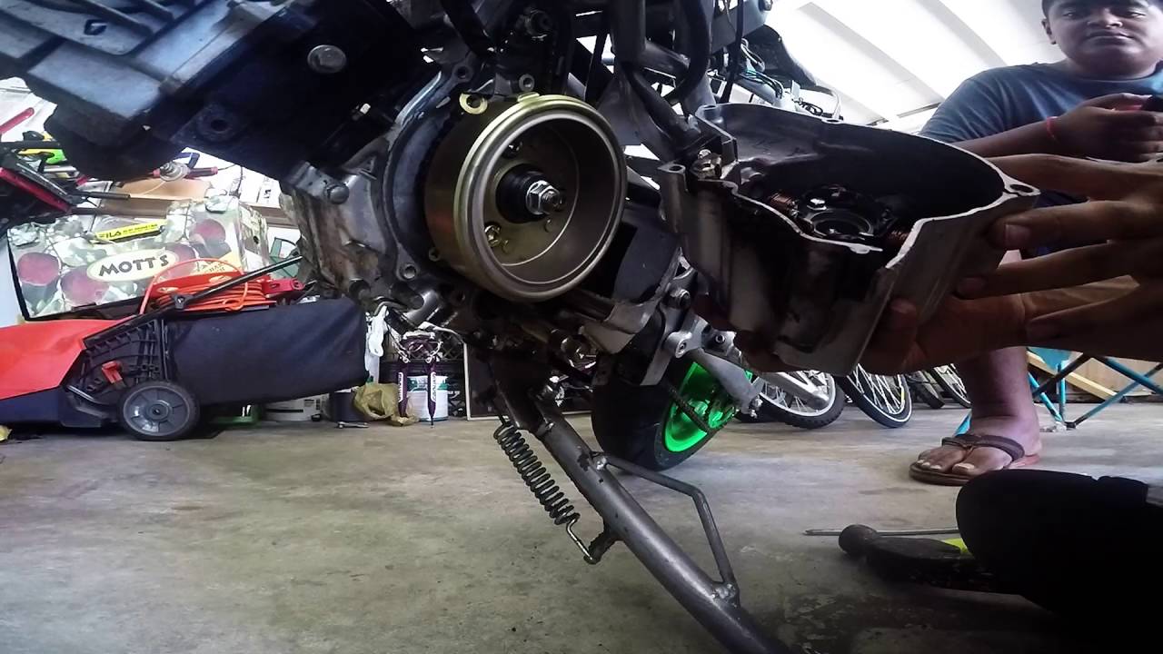 x15 pocket bike change YouTube