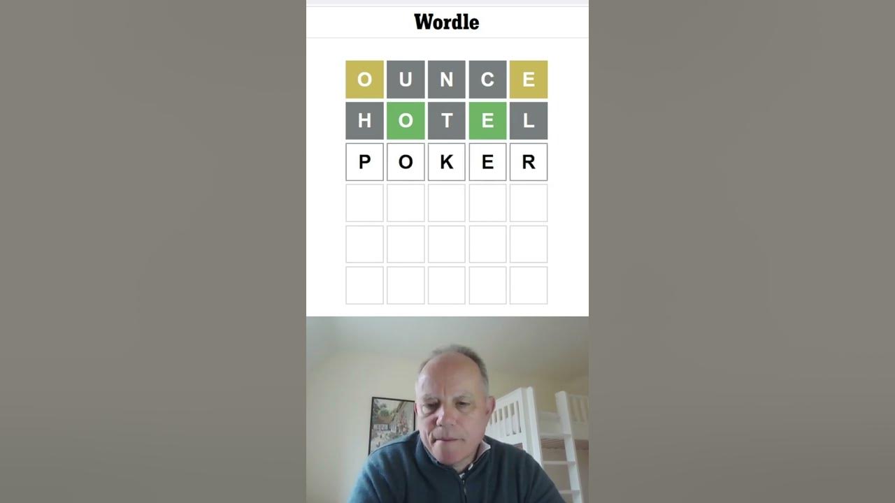 Wordle in a Minute 19th April 2022 YouTube