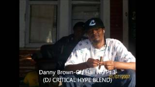 Danny Brown- Oh Hail No Pt 1 ( DJ CRITICAL HYPE BLEND )