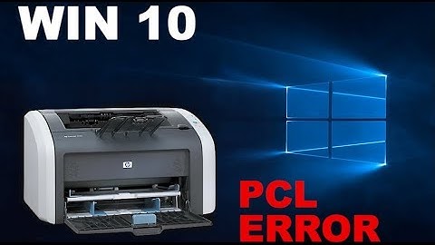 How To Install Printer HP 1010 On Windows 10 or 8.1 Without Unsupported Personality: PCL