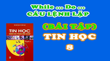 Bài 8: VÒNG LẶP While..Do - LẶP VỚI SỐ LẦN CHƯA BIẾT TRƯỚC | LẬP TRÌNH PASCAL