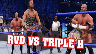 WWE2K22  RVD VS TRIPLE H พากย์ไทย์โดยนายทอง