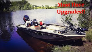 MUST HAVE Upgrades That You NEED For YOUR ALUMINUM BASS BOAT// Aluminum Boat Upgrades