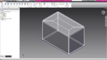 sheet metal multi body modelling in autodesk inventor beneath 2016 (part 2)