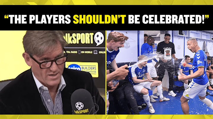 Simon Jordan doesn't believe Everton players should be celebrated for avoiding relegation
