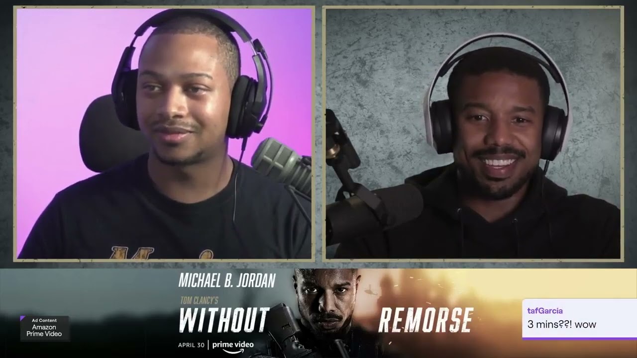 Michael B. Jordan Interview About His New Movie, Without Remorse