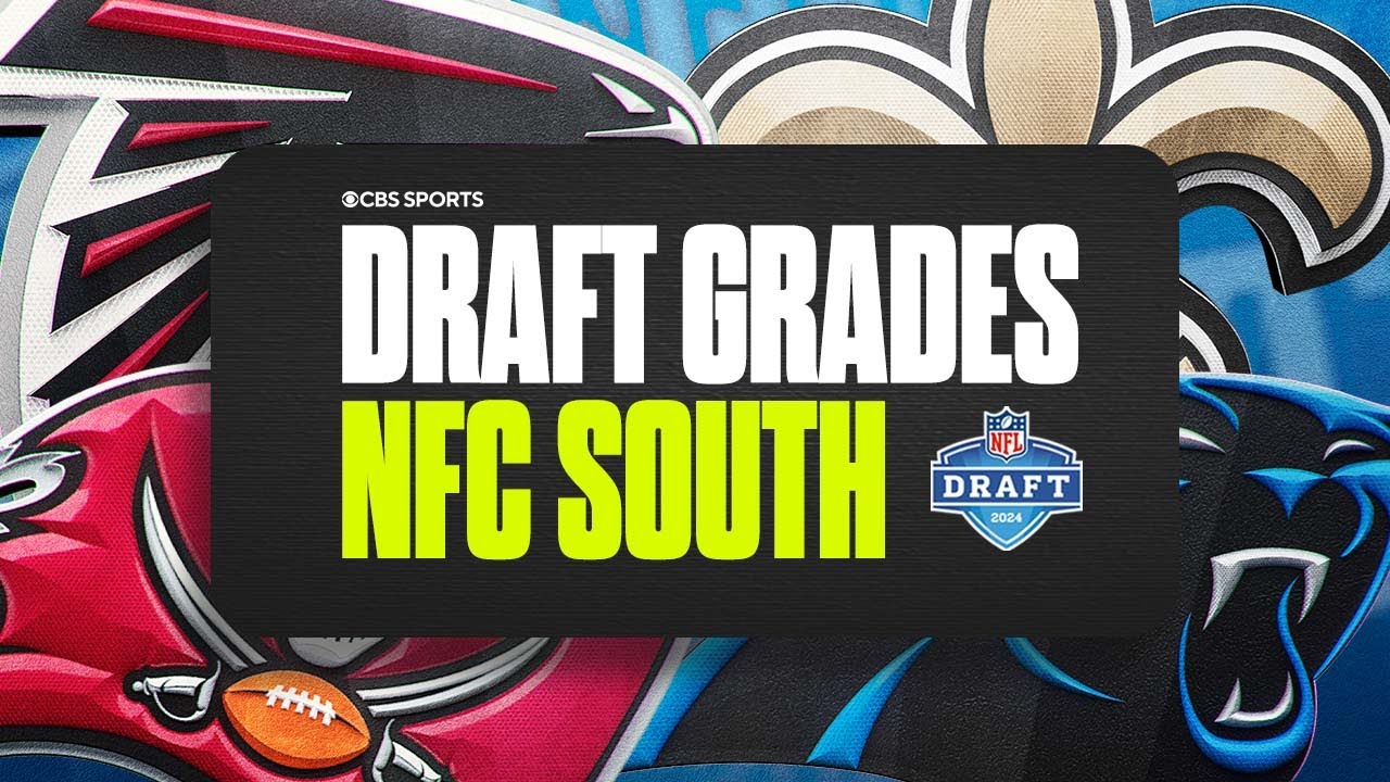 2024 nfl team draft grades for nfc south division i cbs sports youtube