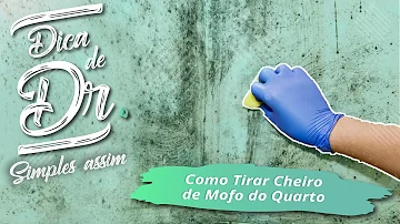 O que fazer para tirar o cheiro de mofo do quarto?