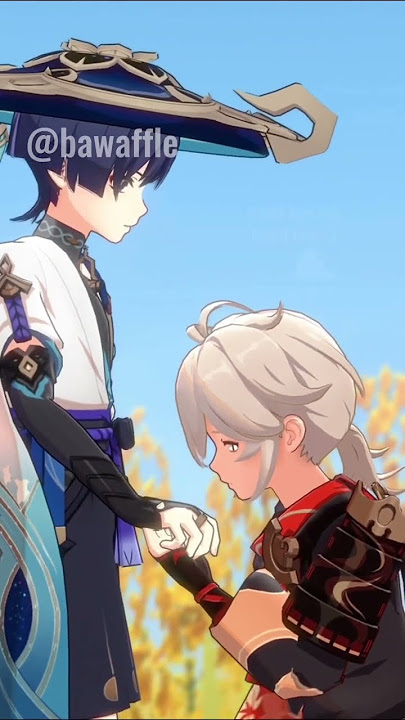 Wanderer doesn’t understand feelings. 💕| Kazuha x Wanderer #genshin #genshinimpact