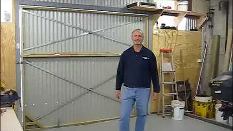 Hangar Style Bifold Door #1 - Made by J&D