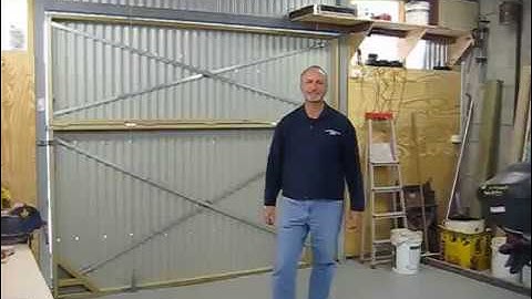 Hangar Style Bifold Door #1 - Made by J&D