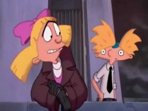 Beso de Helga y Arnold