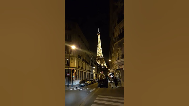 مباشرة من باريس برج ايفل ليلا فديو بعدستي #france #paris #shorts