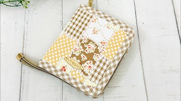 Work Flow making another small fabric wallet #walletmaking #sewing #chezvies