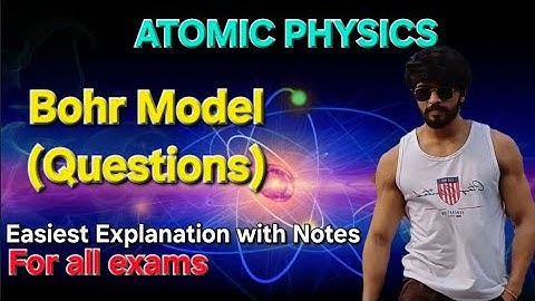 Bohr Model Based Questions || Atomic Physics #bohrmodel #physics #csirnet #netjrf #iitgate #iitjam