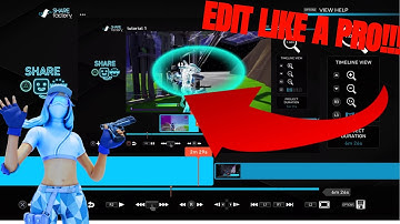How To EDIT Fortnite MONTAGES Like A GOD On SHAREFACTORY!!!  (Tips And Tricks For 2021)