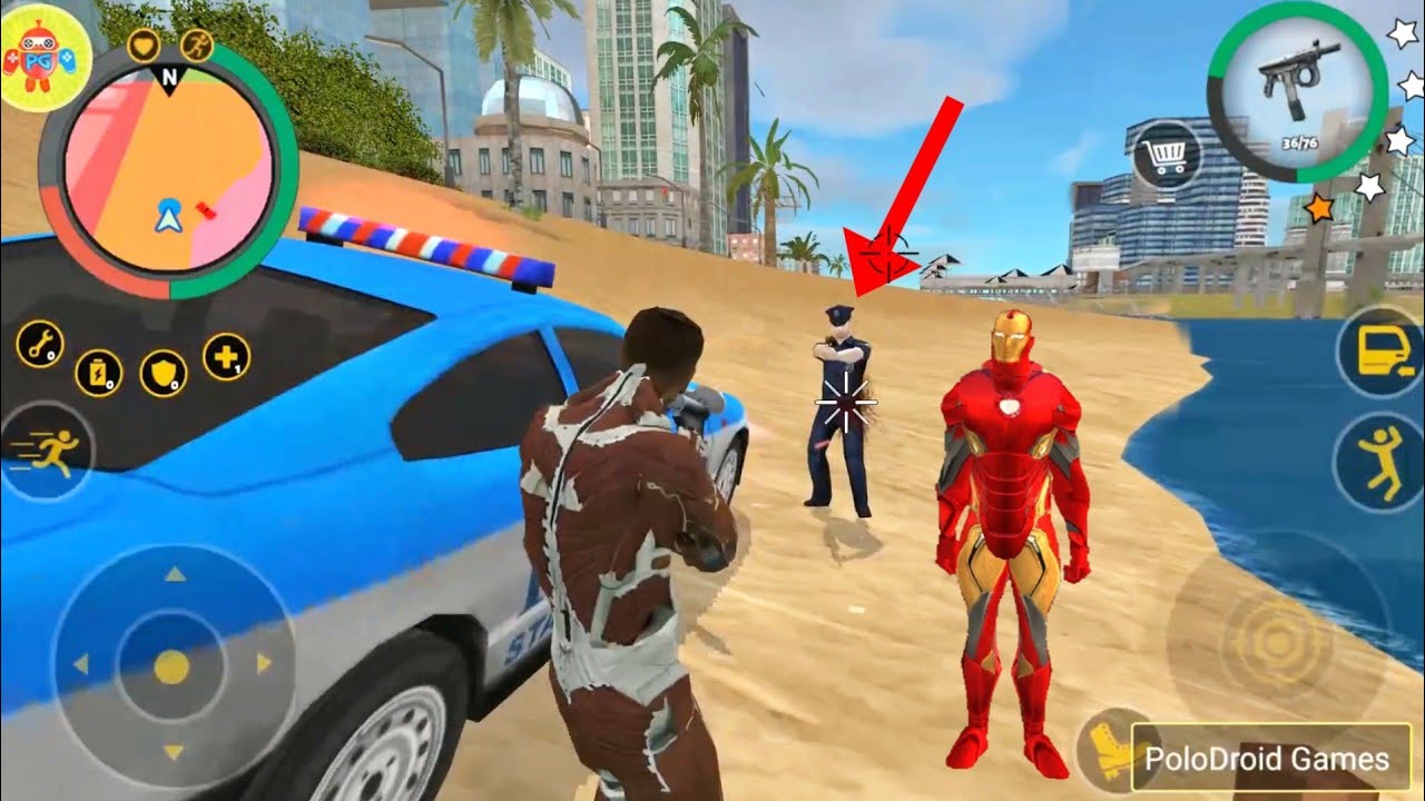 Süper Kahraman Halat Oyunu - Rope Hero 3 New Update - Android Gameplay