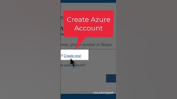 Create Azure Account in 60 Seconds