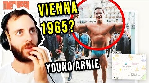 Hoe oud is Arnie hier? Uitzoeken wanneer EN waar historische foto