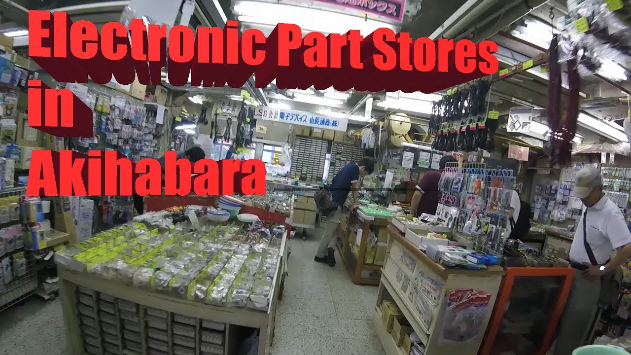 Electronic Part Stores in Akihabara (ラジオセンター | Radio Center)
