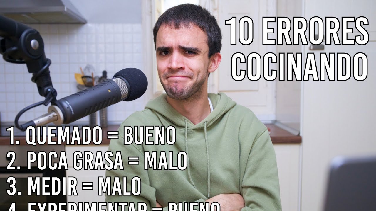 10 errores de principiante en la cocina - YouTube
