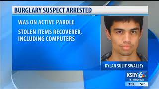 Police: Man arrested for two burglaries in Santa Barbara
