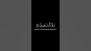 ما تيسر من سورة طه بصوت القارئ محمد اللحيدان