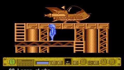 Naturix - Atari 800XE, Intro & Gameplay