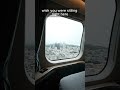 San Francisco in the Mist | Train Window View | Atmospheric Train Ambience