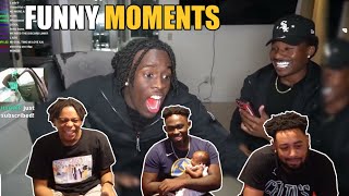 Kai Cenat And Duke Dennis Funny Moments | REACTION