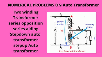 Numerical problems on Autotransformers-I