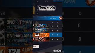 Two pairs, one goal, unstoppable | T2A😎#freefire #trending