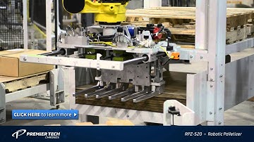 Automatic Palletizer | Robotic Palletizer for boxes (RPL-2111, Formerly RPZ-520)