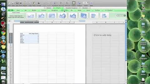How to Create a Pie Chart in Excel 2008