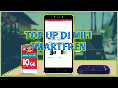 Isi ulang kouta smartfren lewat mifi modem wifi. 