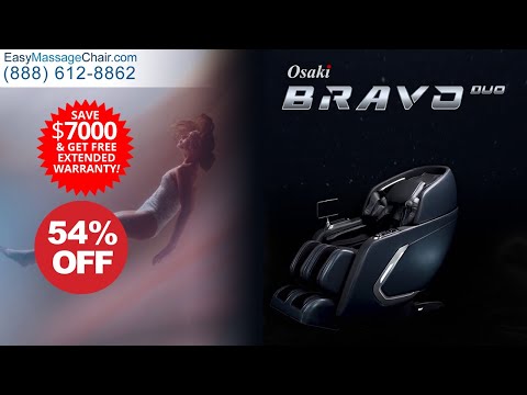 Osaki Bravo Duo 4D Massage Chair Features
