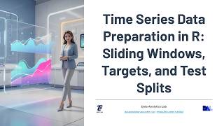 Information Time Series Data Preparation in R: Sliding Windows, Targets, and Test Splits News