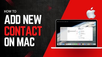 How to Add New Contact on Macbook