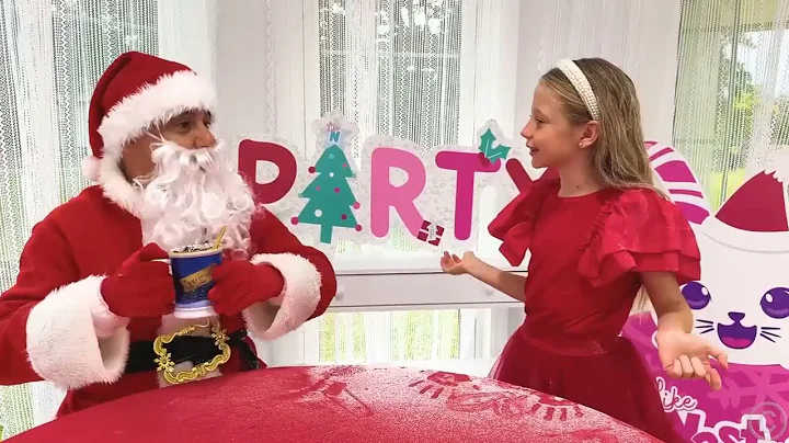 Nastya and the magical Christmas story 4  |Nastya stories 66 | Like Nastya Videos