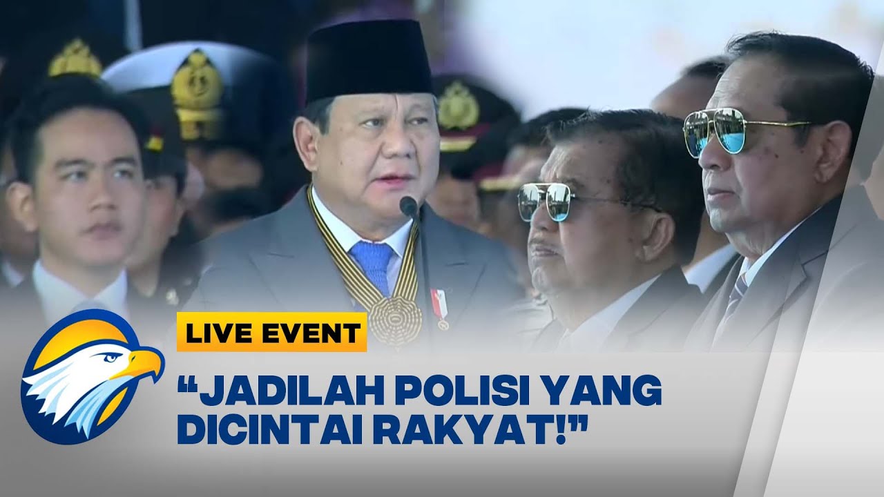 [FULL] PIDATO PRESIDEN PRABOWO DI HUT BHAYANGKARA KE-79 | LIVE EVENT