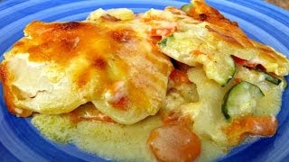 CREAMY VEGETABLE BAKE RECIPE
