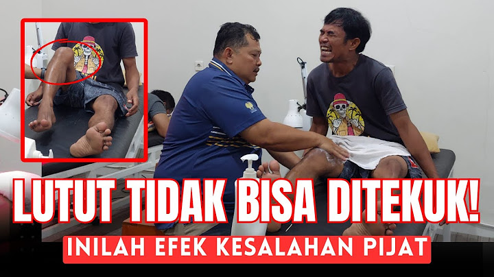 MCO ARIF - LUTUT TIDAK BISA DITEKUK! INILAH EFEK KESALAHAN PIJAT