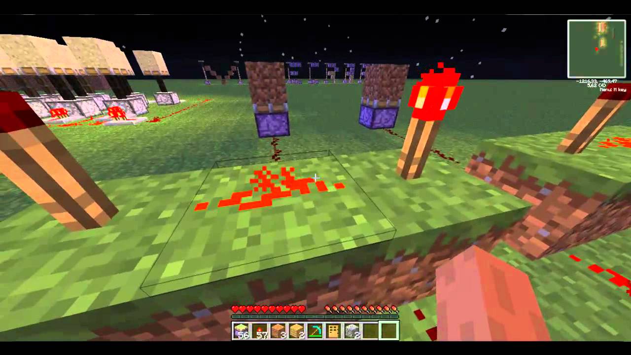 Minecraft Pistons Tutorial #2 - YouTube