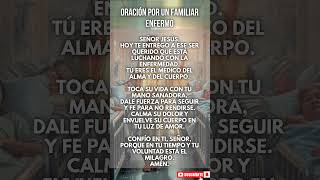 Sánalo Señor Oración Por Un Familiar Enfermo Que Necesita Un Milagro