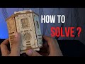 How to solve  fort knox box puzzle