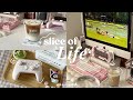 🍦🌷 slice of life | daily life, drinking coffee, gaming, hello kitty adventures, travel vlog & more