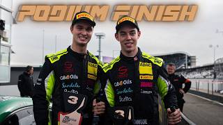 1st Podium Finish! | Tommi Gore & Senna Summerbell's Breakthrough at Hockenheimring in GT4 Germany